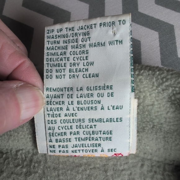 Vintage Northern Reflections Jacket Women's Full Zip Fleece Embroidered S - Picture 8 of 8